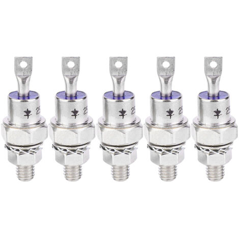 Gleichrichter 25 A 1200 V 25 HF, Eisen-Leistungsdioden, 5er-Pack, Hochspannungs-Gleichstrom