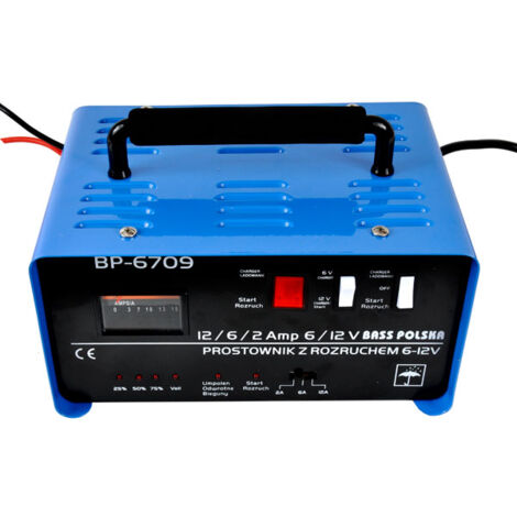 Gleichrichter mit Start 75 A, 6 V / 12 V