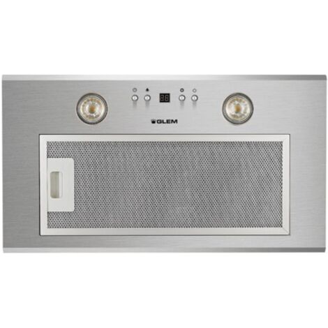 GLEM Cappa a Scomparsa GHF545IX Aspirante Colore Acciaio Inox