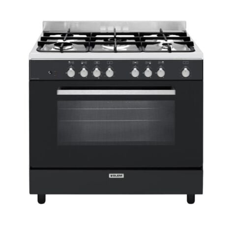 GLEMGAS GLEM Cuisinière Grande Largeur GLEM GE960CVBK2