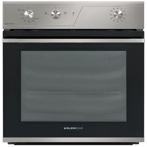 GLEM GAS GFRF21IX FORNO DA INCASSO ELETTRICO E A GAS 69LT CLASSE A INOX