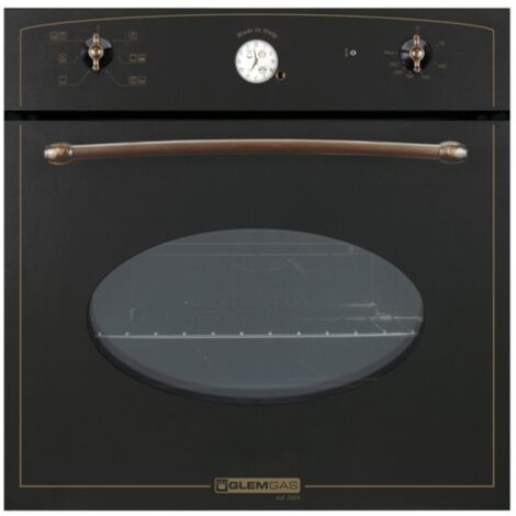 GLEM GAS GFT64AN-S3 FORNO DA INCASSO ELETTRICO VENTILATO 64LT CLASSE A ANTRACITE