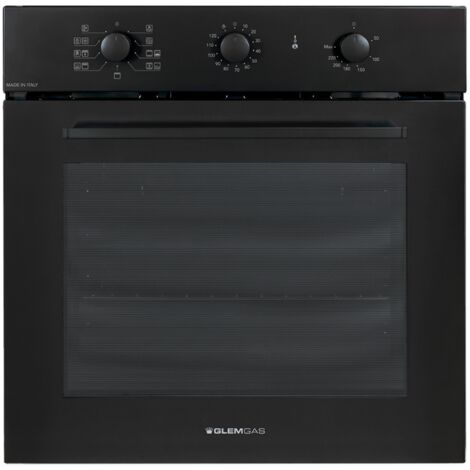 Glem Gas GFX92NC-S6 Forno Elettrico da Incasso 64L Nero Classe A
