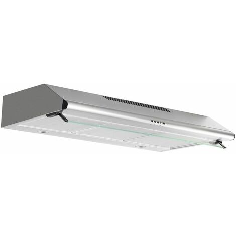 Glem Gas GHC940IX Cappa a parete Aspirante Comandi a pulsante Convertibile Classe energetica C 3 velocità Portata 345 mⁿ/h 90 cm Acciaio Inossidabile