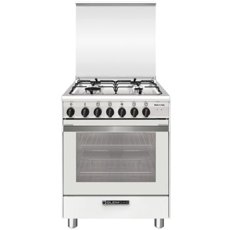 Glem Gas SA664MWH6 cucina A Elettrico Acciaio inox