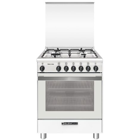 Glem Gas SA664VWH cucina A Bianco