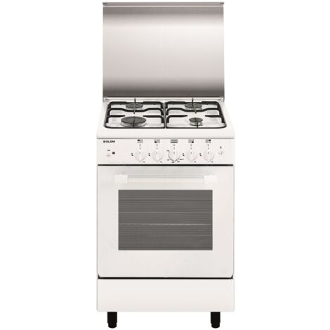 GLEMGAS Cucina 53X50 Bianca Gas