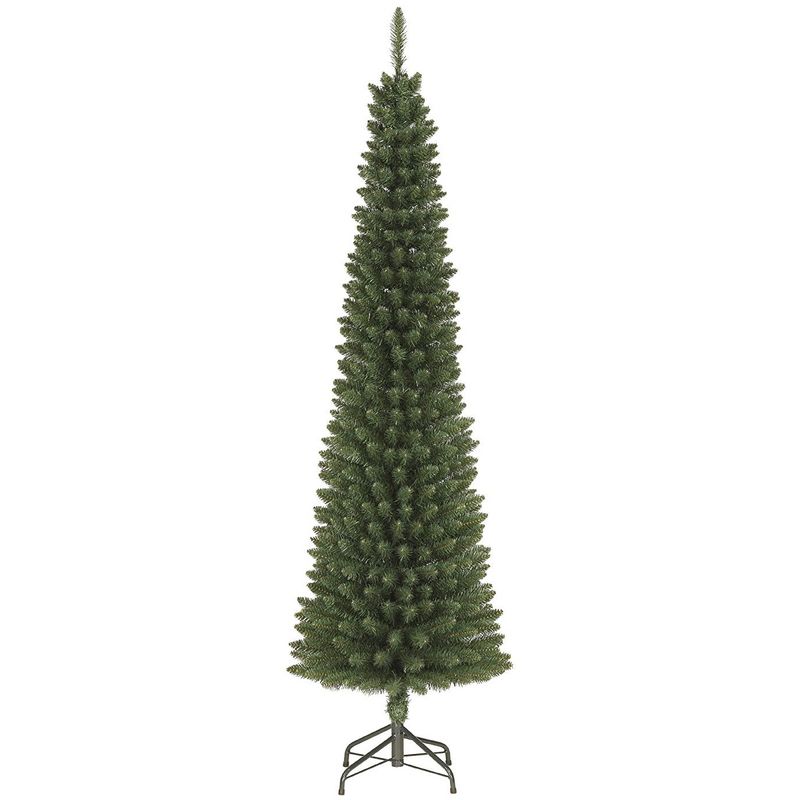 Glenmore Pine Christmas Tree - Slim Green Pencil Pine - 198 cm (6.5 Foot)