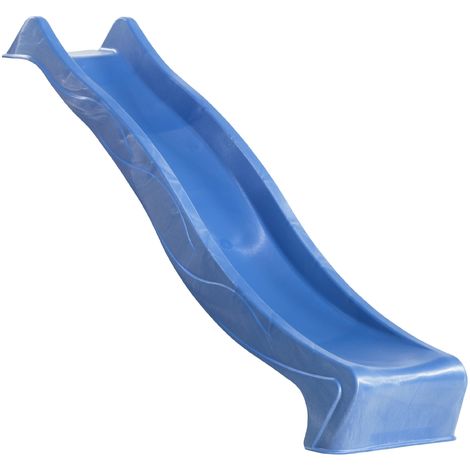 Glissière de toboggan en PEHD reX 230cm Bleu - Bleu
