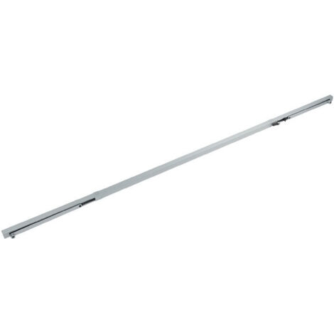Glissière pour GSR-EMF-2/VL pour TS 93 B argent Côté charnière DORMAKABA