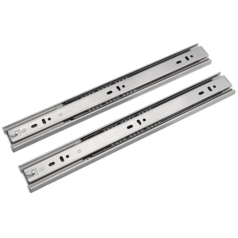 Ineasicer - Glissiere pour Tiroir Charge Lourde Avec Amortisseur Coulisse Tiroir 25kg Capacité de Charge Roulement à Billes 300 mm, 1 paire