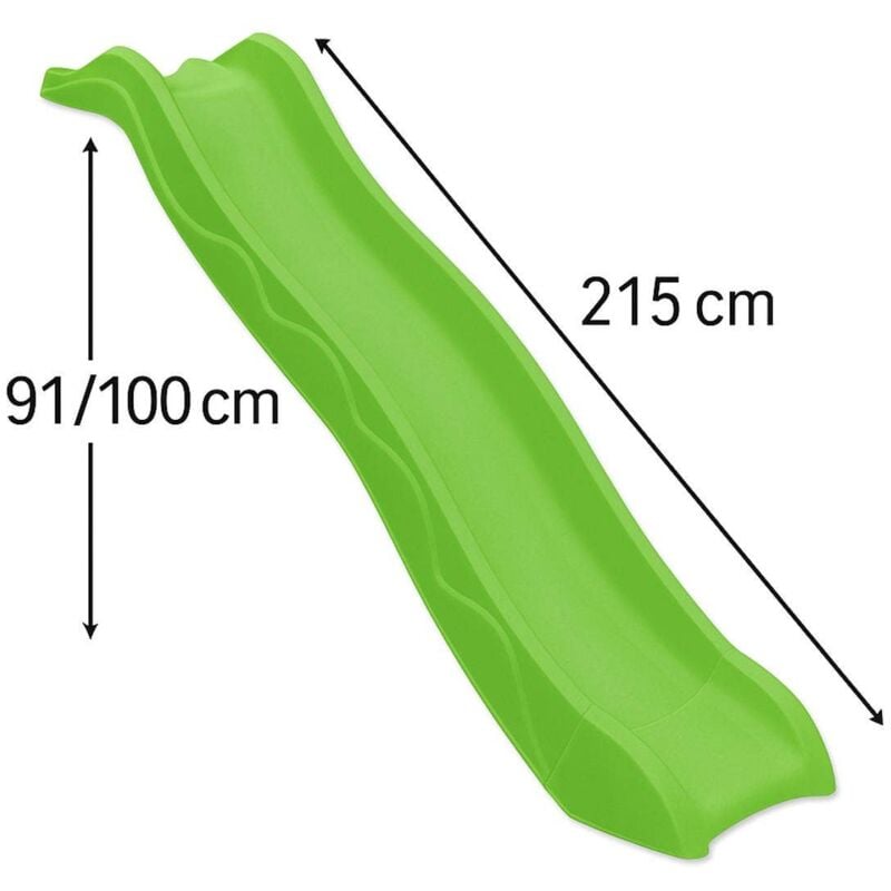 Trigano - Glissière toboggan verte 2,15 m