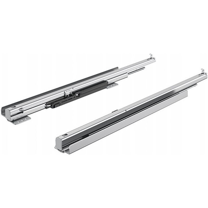 Glissières acier galvanisé L.450mm 30kg Hettich