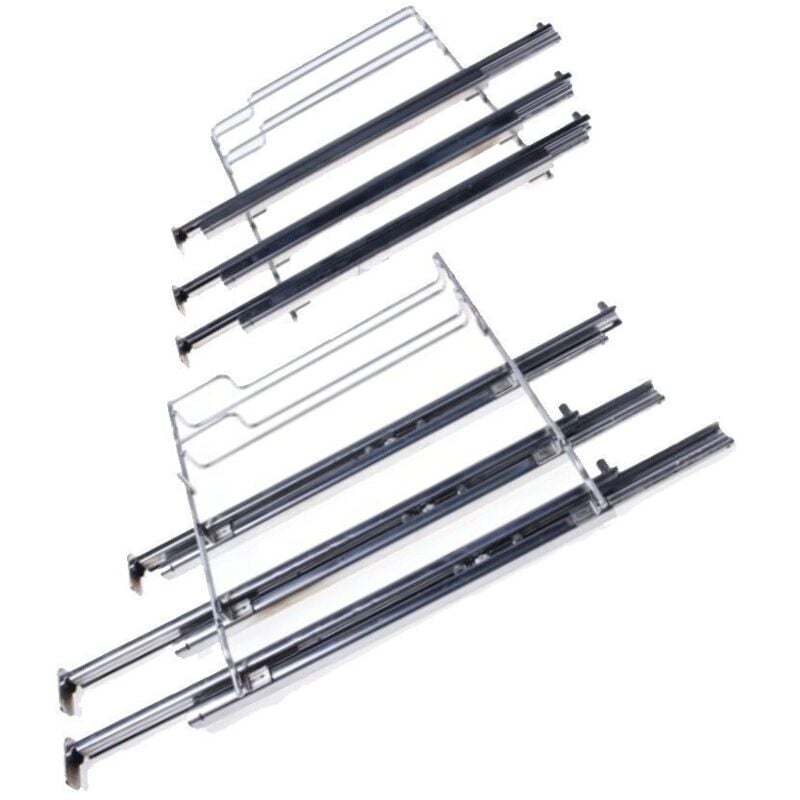 Bosch - Glissière extension triple d'origine (17006335, 17001178) Four, cuisinière junker, viva blaupunkt, siemens, constructa