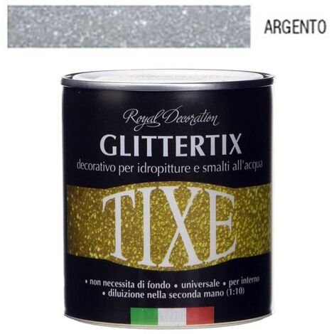 Glitter gel - Tixe Glittertix Argento - 75 ml
