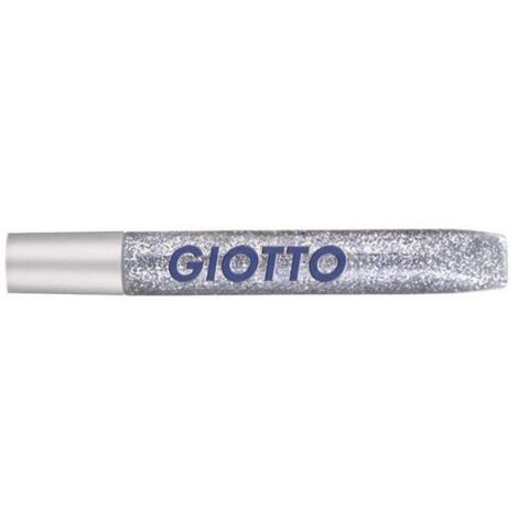 Glitter Glue Giotto 10.5Ml. Argento X20