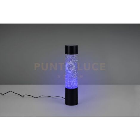 GLITTER LAMPADA DA TAVOLO LED RGB CON EFFETTO GLITTER H. 34CM 0,9W