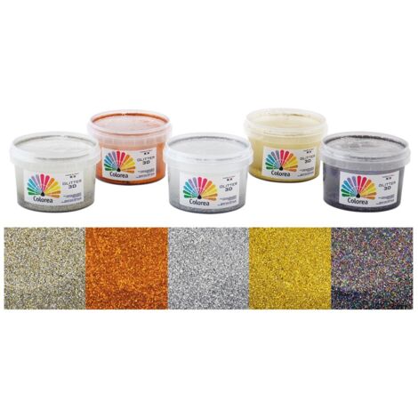 GLITTER PER DECORAZIONI ml.250 - multicolor
