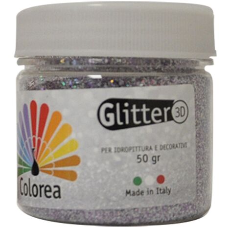 GLITTER PRISMATICI IN POLVERE gr.50 - colore oro
