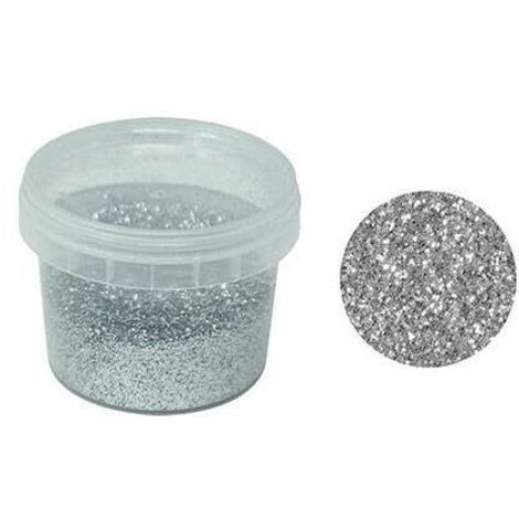 GLITTER X IDROPITTURE - ARGENTO ML 80 - 6 pezzi