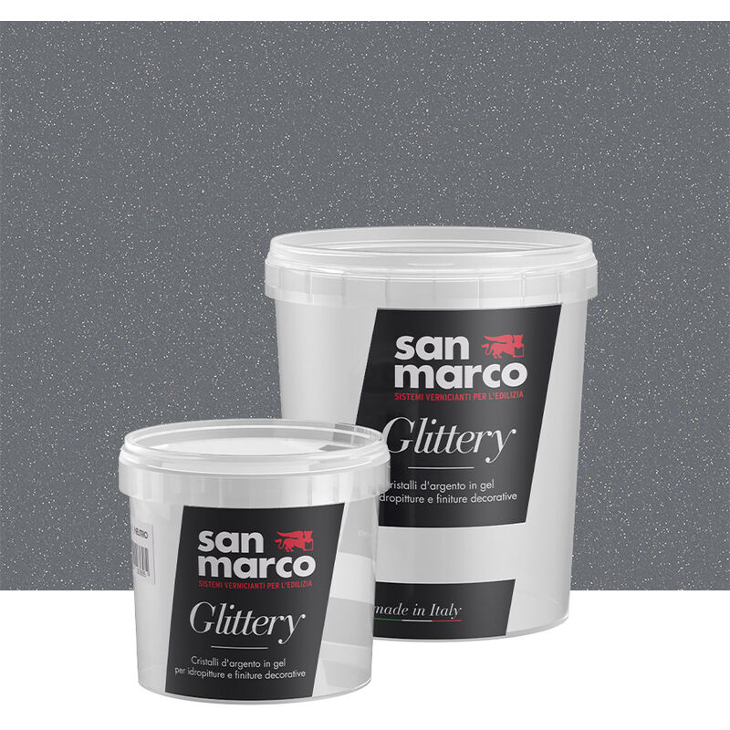 Glittery Glitter Argentati In Gel Trasparente Neutro 1 Kg