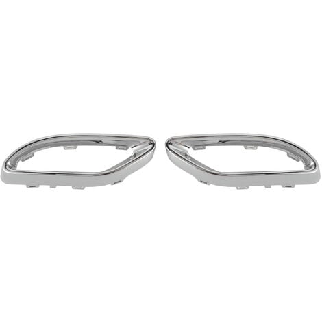 EOSNOW Glnzende Chrom-Auspuffblenden als Ersatz für Mercedes-Benz A B C E GLC CLS-Klasse W177 W247 W205 W213 X253 C257