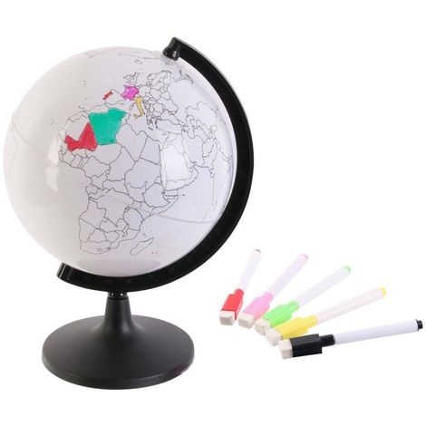 JEUX 2 MOMES Globe terrestre à personnaliser