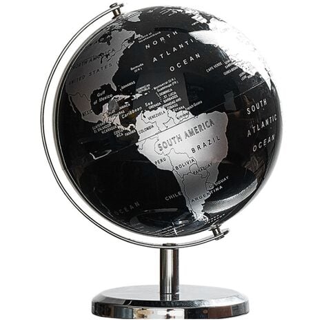 Globe terrestre Jolipa Décoration Globe Terrestre Blanc et noir 27