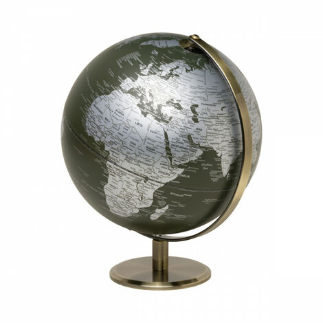 Globe terrestre de table rose doré de 29,2 cm d'Ashland