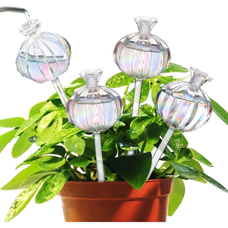 Globes d'arrosage pour plantes – Globes à arrosage automatique pour plantes d'intérieur, ampoules d'arrosage pour plantes de cactus