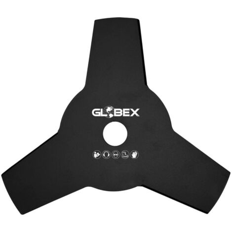 Globex Disco In Acciaio A 3 Denti Per Decespugliatore Ø Mm. 230