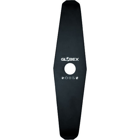 Globex disco in acciaio ricurvo a 2 denti per decespugliatore ø mm. 300 - Globex