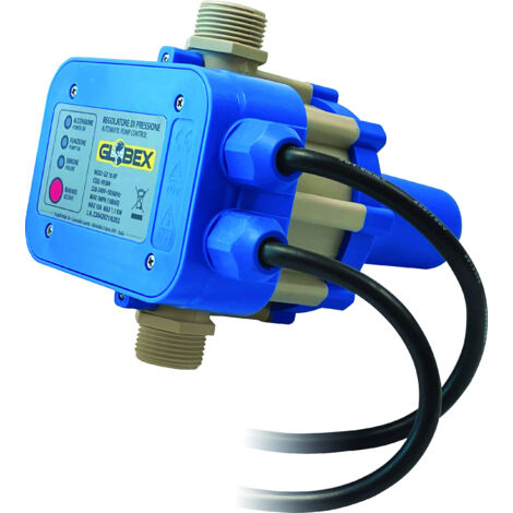 Globex regolatore di pressione 10a con cavi per elettropompe 2,2 bar - Globex