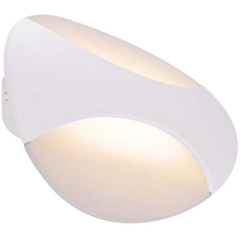 Globo - aplique de pared - Alexandra - blanco - metal - LED -