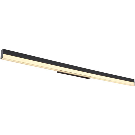 Globo - aplique de pared - Sallo - negro - metal - lámpara de