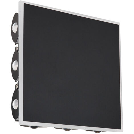 Globo - applique murale - Saidy - noir - métal - LED - 78408-12