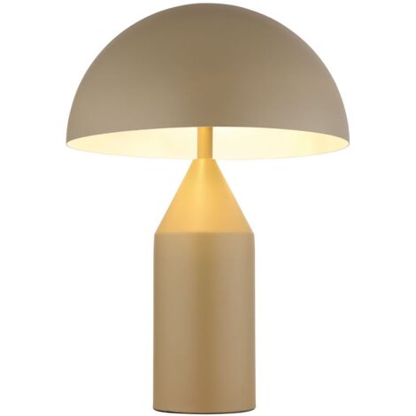Globo Atoma Lampe de chevet couleur sable mat 2x E27