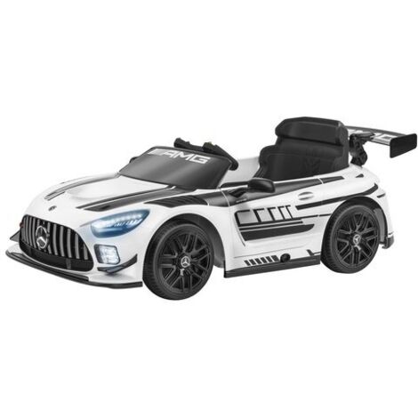 Globo Auto Elettrica Mercedes AMG GT3 12V Bianca con Radiocomando 2,4 GHz
