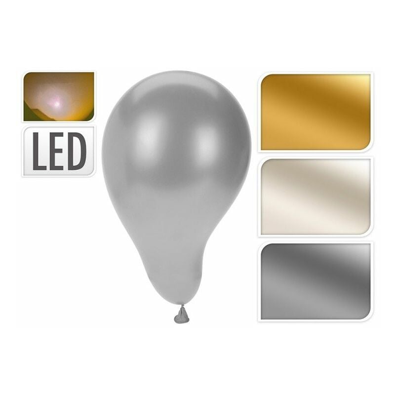 EDM - Globo con luces led pack 3 unidades 90271