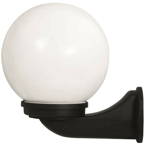 Globo d.200 opale + mensola 6932 e27 60w - lp energy