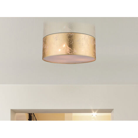 Globo - deckenleuchte - Amy - gold - metall - Ø 40cm - E14 -