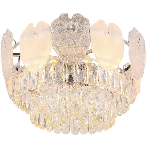 Globo - deckenleuchte - BENJAMIN - chrome - glas - Ø 50cm - E14 -