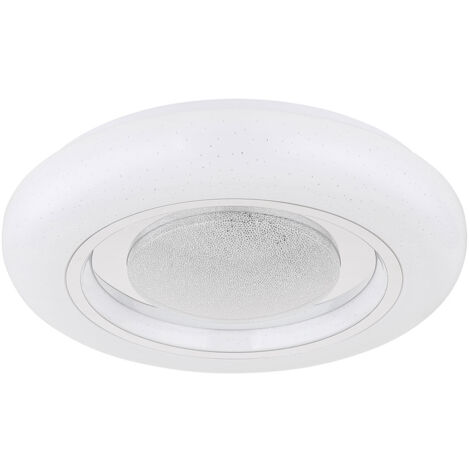 Globo - deckenleuchte - Burro - weiß - metall - Ø 39cm - LED -