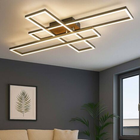 Globo - deckenleuchte - DAKARI - schwarz - metall - LED -