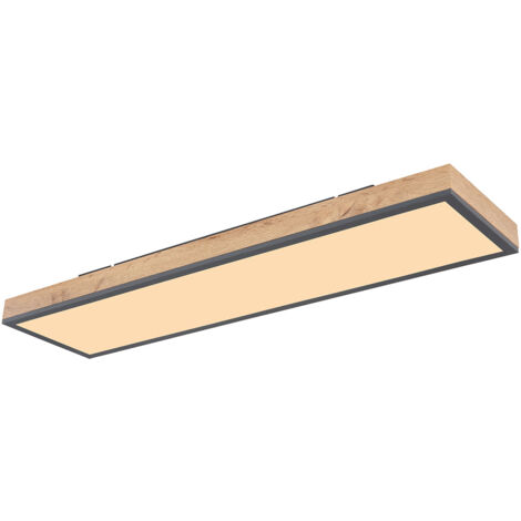 Globo - deckenleuchte - Doro - grau - aluminium - LED - 416080WD4