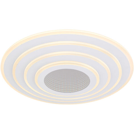 Globo - deckenleuchte - Jocelyn - weiß - metall - Ø 50cm - LED -