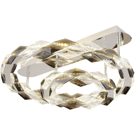 Globo - deckenleuchte - Karilion - chrome - metall - Ø 55cm - LED