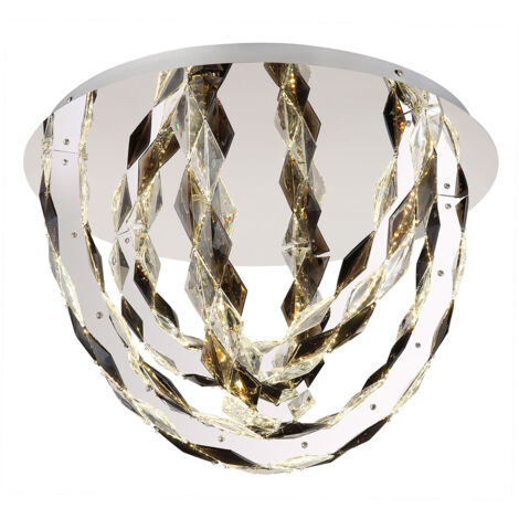 Globo - deckenleuchte - Karilion - chrome - metall - Ø 60cm - LED