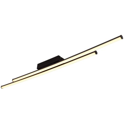 Globo - deckenleuchte - KIRINA - schwarz - metall - LED -