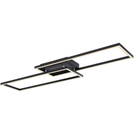 Globo - deckenleuchte - Tatjana - schwarz - metall - LED -